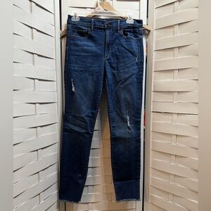 GAP 1969 Slightly Distressed Skinny Jeans